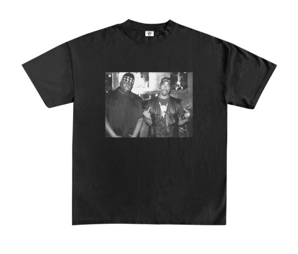 VINTAGE PAC & BIG T-SHIRT (BLACK)