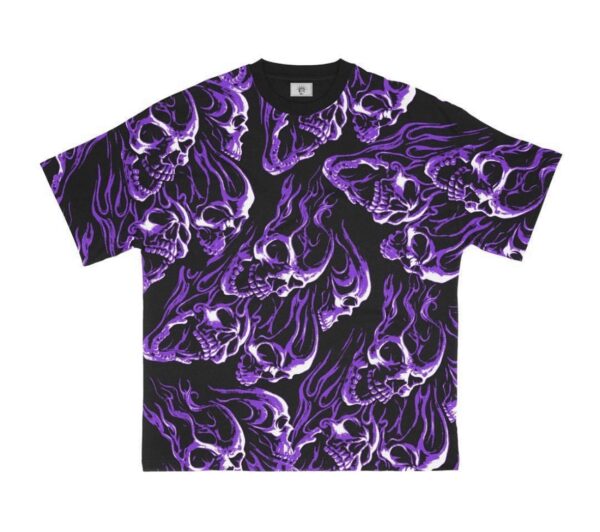 SKELLY T-SHIRT (PURPLE)