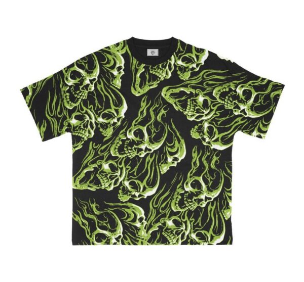 SKELLY T-SHIRT (GREEN)